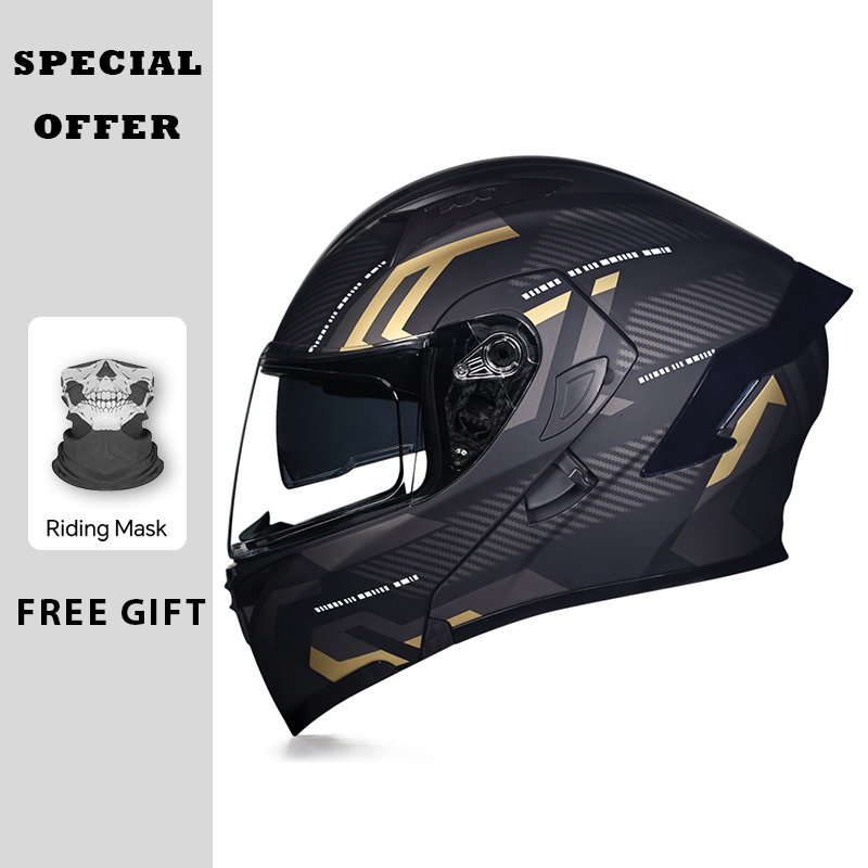 Одобренный DOT мотоциклетный о – обзор и цена Dual Visor Motorcycle Racing Helmet