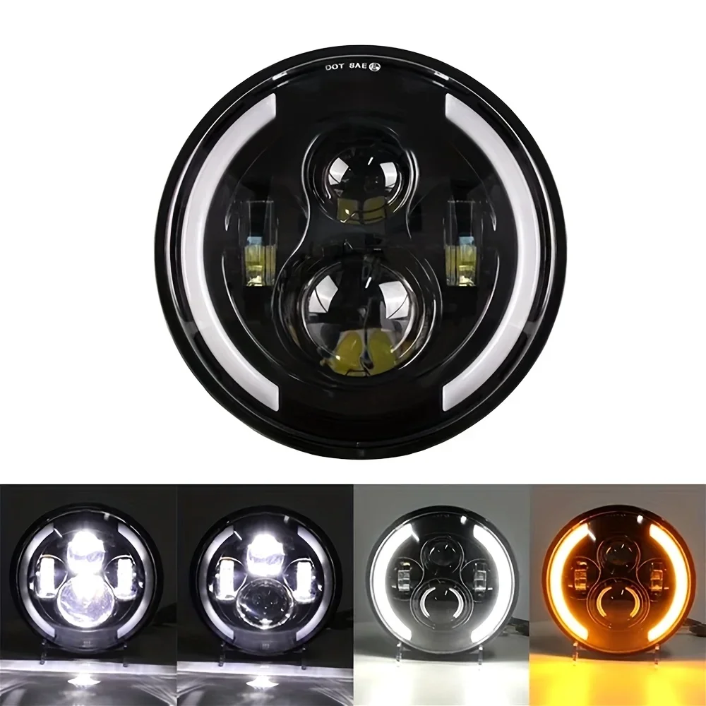 50 Вт, 7 дюймов, 17,78 см, све – обзор и цена Universal Motorcycle Led Headlight Projector