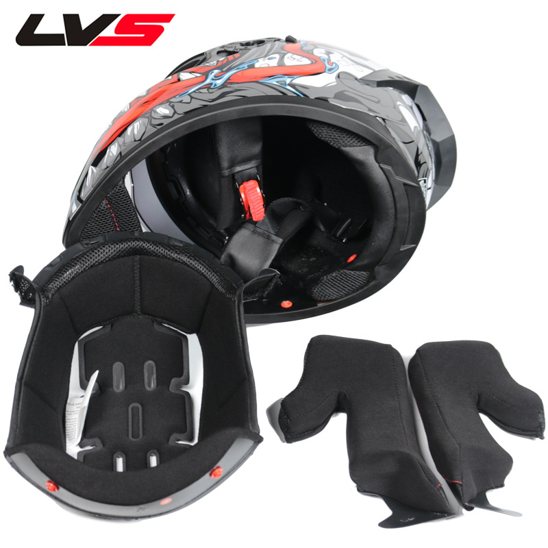 Мотошлем LVS с полной защитой  – обзор и цена Full Face Motorcycle Helmet With Bluetooth
